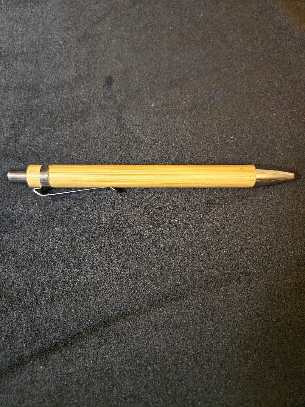 Bamboo pen, plain side